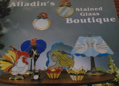 +MBA #4040-214  "1986 Alladin's Stained Glass Boutique Volume 3" By Mari Stanish