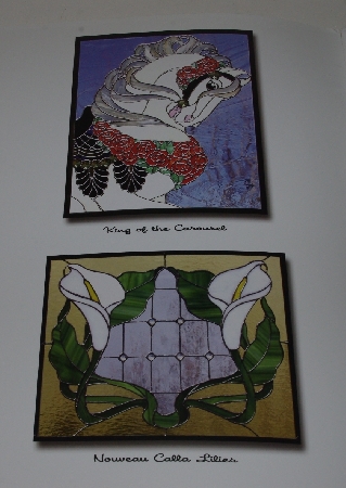 "SOLD"  MBA #4141-102  "2004 "Images" By Terra Parma Stained Glass Project Book"