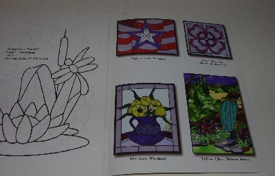 "SOLD"  MBA #4141-102  "2004 "Images" By Terra Parma Stained Glass Project Book"