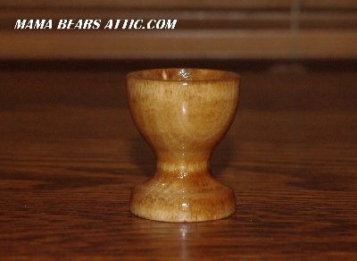+MBA #5607-288  "Set Of 4 Solid Wood Egg Holder Stands"