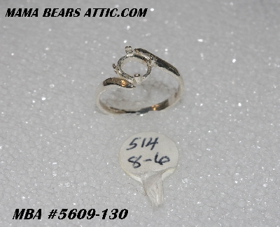+MBA #5609-130   "Sterling Ring 8x6 Oval Setting"