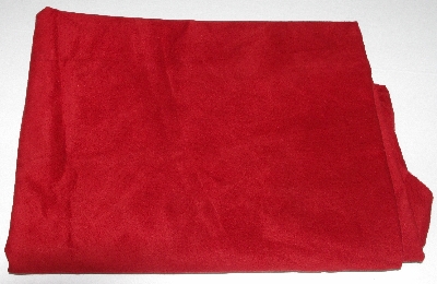 +MBA #5610-274  "1990's Tandy Leather Red Pigskin Suede Hide"