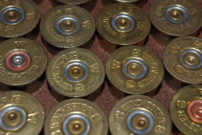 MBA #5623-1265  "1990's (75) Winchester 20 Gauge Brass Head Stamps"