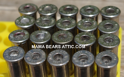 MBA #5626B-1951  "1990's Set Of (20) Nickel W-W Super 357 Magnum Spent Shell Casings"