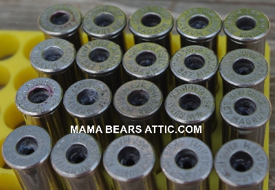 MBA #5626B-1951  "1990's Set Of (20) Nickel W-W Super 357 Magnum Spent Shell Casings"