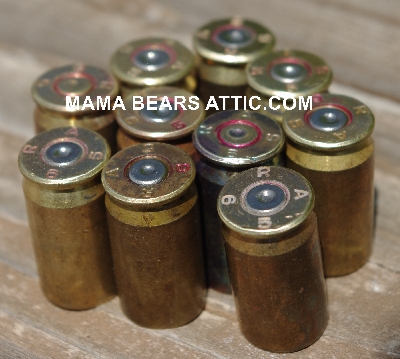 MBA #5627B-2161 "Vintage 1965 Remington Arms Set Of (10) .45 Cal Brass Spent Shell Casings"