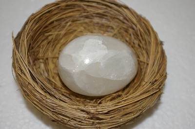 +MBA #11-172  Large Quartz Hand Cut & Polished Egg