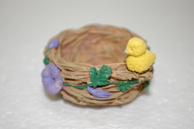 +MBA #11-417  1990's  Set Of 2 Bird Nest Egg Holders
