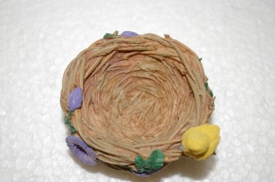 +MBA #11-417  1990's  Set Of 2 Bird Nest Egg Holders