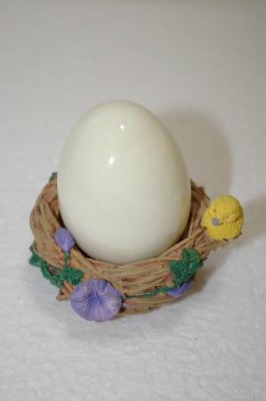 +MBA #11-417  1990's  Set Of 2 Bird Nest Egg Holders