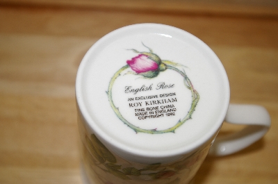 +MBA #13-168  English Rose Sandwich Plate & Cup
