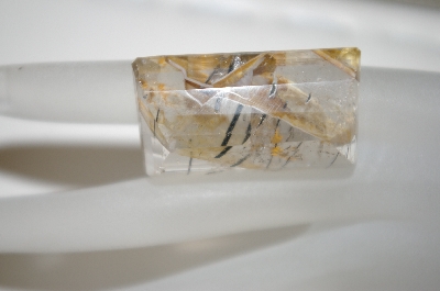 +MBA #23-118   "Fancy Emerald Cut Quartz Gemstone