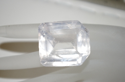 +MBA #23-160   "Large Fancy Cut Quartz Gemstone