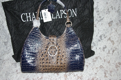 +MBA #34-087   "Indigo Charlie Lapson "Gigina" Hand Bag