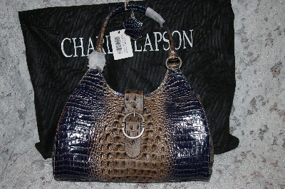 +MBA #34-087   "Indigo Charlie Lapson "Gigina" Hand Bag