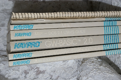 +MBA #38-275  "Set Of 8 KAYPRO Computer Books