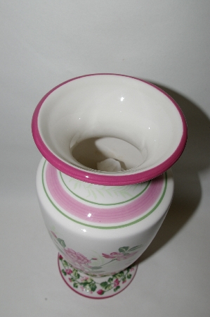 +MBA #69-019  Laura Ashley Home Floral Vase