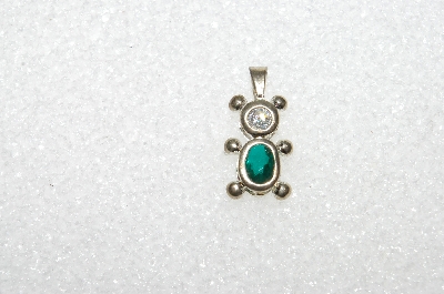 MBA #S51-608   "1980's Sterling May Bear Pendant"
