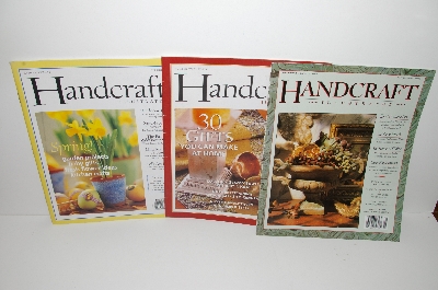+MBA #S31-093   "Set Of 3 Older Handcraft Illustrated Magazines"