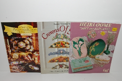 +MBA #S093   "Older Set Of 3 Decorative Painting Books"
