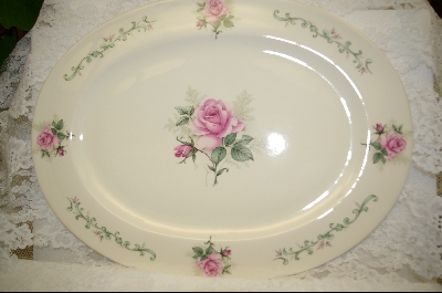 +MBA #6828  Large Oval Ceramic Serving Platter