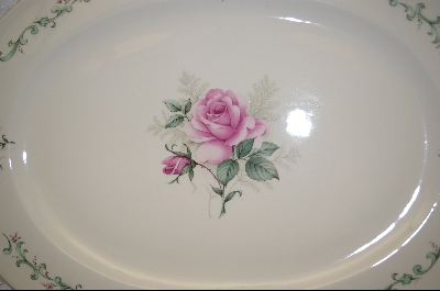 +MBA #6828  Large Oval Ceramic Serving Platter