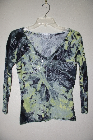 +MBADG #5-095  "Caren Brook Fancy Beaded Sweater"