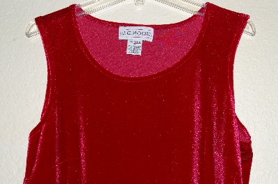+MBADG #9-051  "J G Hook  Red Velvet Tank"