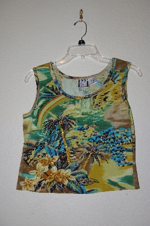 +MBADG #9-138  "Take Two Clothing Co. Hand Beaded Tank"
