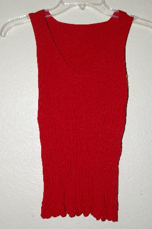 +MBADG #18-053  "Ever Blue Red Knit Tank"