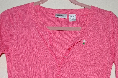 +MBADG #52-178  "Energie Smashing Pink Button Front Top"