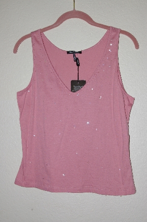 +MBADG #52-050  "Daisy Fuentes Sequin Embelished Tank"