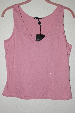 +MBADG #52-050  "Daisy Fuentes Sequin Embelished Tank"