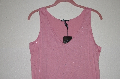 +MBADG #52-050  "Daisy Fuentes Sequin Embelished Tank"