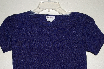 +MBADG #31-175  "La Fete USA Blue Stretch Top"