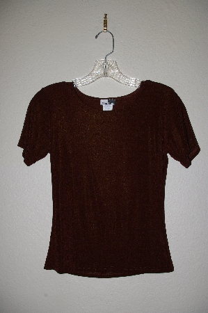 +MBADG #31-224  "Fina-Fina Brown Knit T"