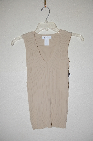+MBADG #31-268  "A Byer Fancy Tan Knit Tank"