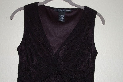 +MBADG #28-422  "Rampage Black Lace Stretch Tank"