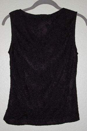 +MBADG #28-422  "Rampage Black Lace Stretch Tank"