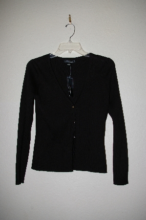 +MBADG #28-471  "C'est City Black Knit Cardigan"
