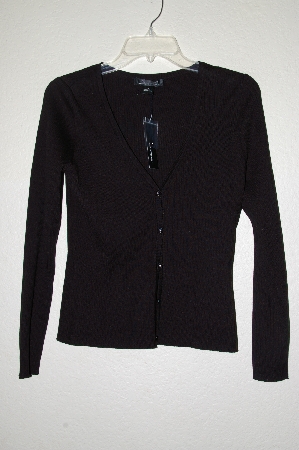 +MBADG #28-471  "C'est City Black Knit Cardigan"
