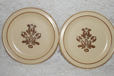 +MBADG #31-137  "Pfaltzgraff Set Of 2 Village Desert Plates"