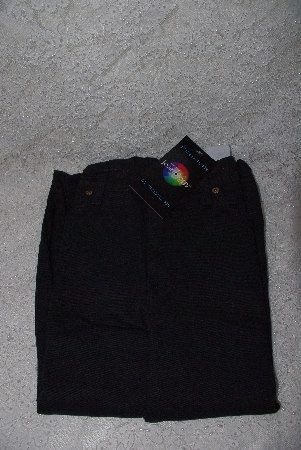 +MBANF #561   "Size 6/32" Long   "Jeanology  2005 Black 5 Pocket Jean"