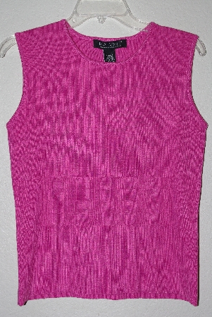 +MBANF #646  "Dialogue Silk Blend Novelty Stitch Shell"