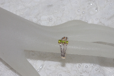 +MBAMG #11-1041  "Skylit Yellow & White Diamond Ring"