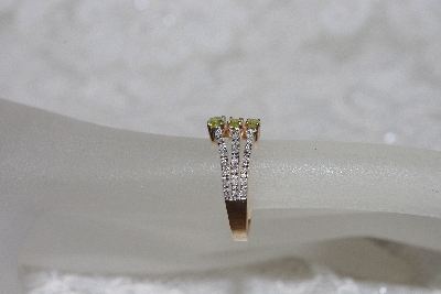 +MBAMG #11-1041  "Skylit Yellow & White Diamond Ring"