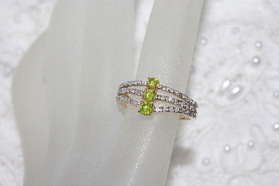 +MBAMG #11-1041  "Skylit Yellow & White Diamond Ring"